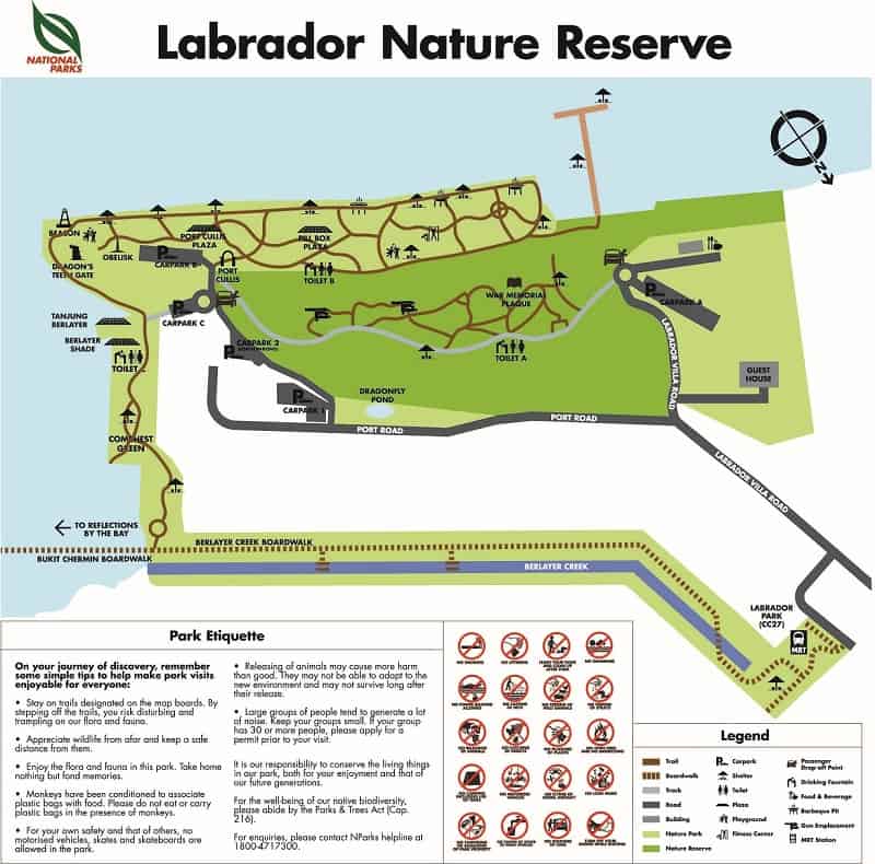Labrador Park map